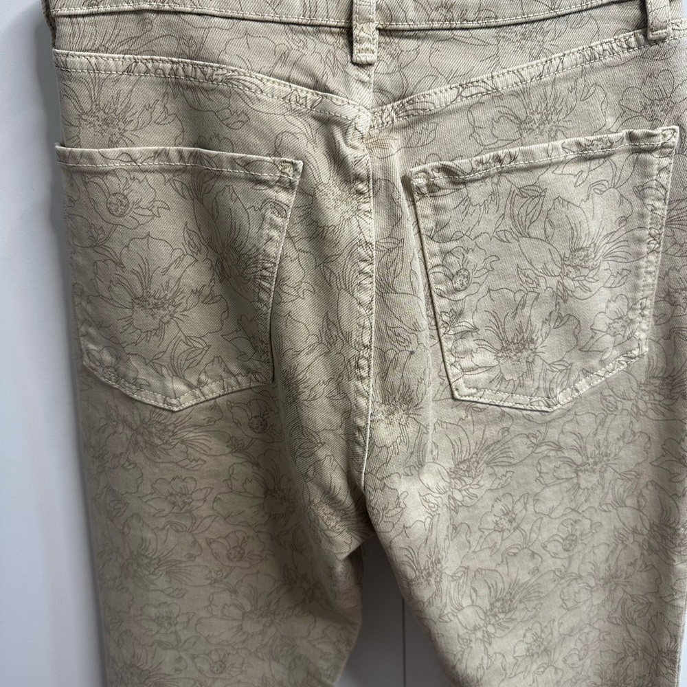 Zara Beige Straight Leg Women's Jeans - Picture 6 of 6